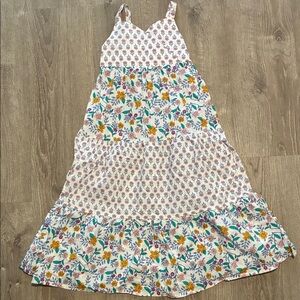 Girls Floral Maxi Dress